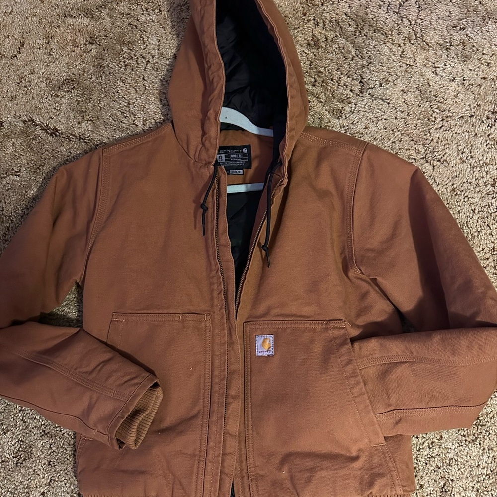 Carhartt Women’s Brown Hooded Jacket